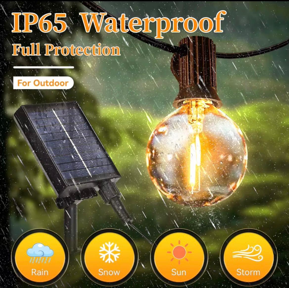 Tredax solar light bulbs 20m