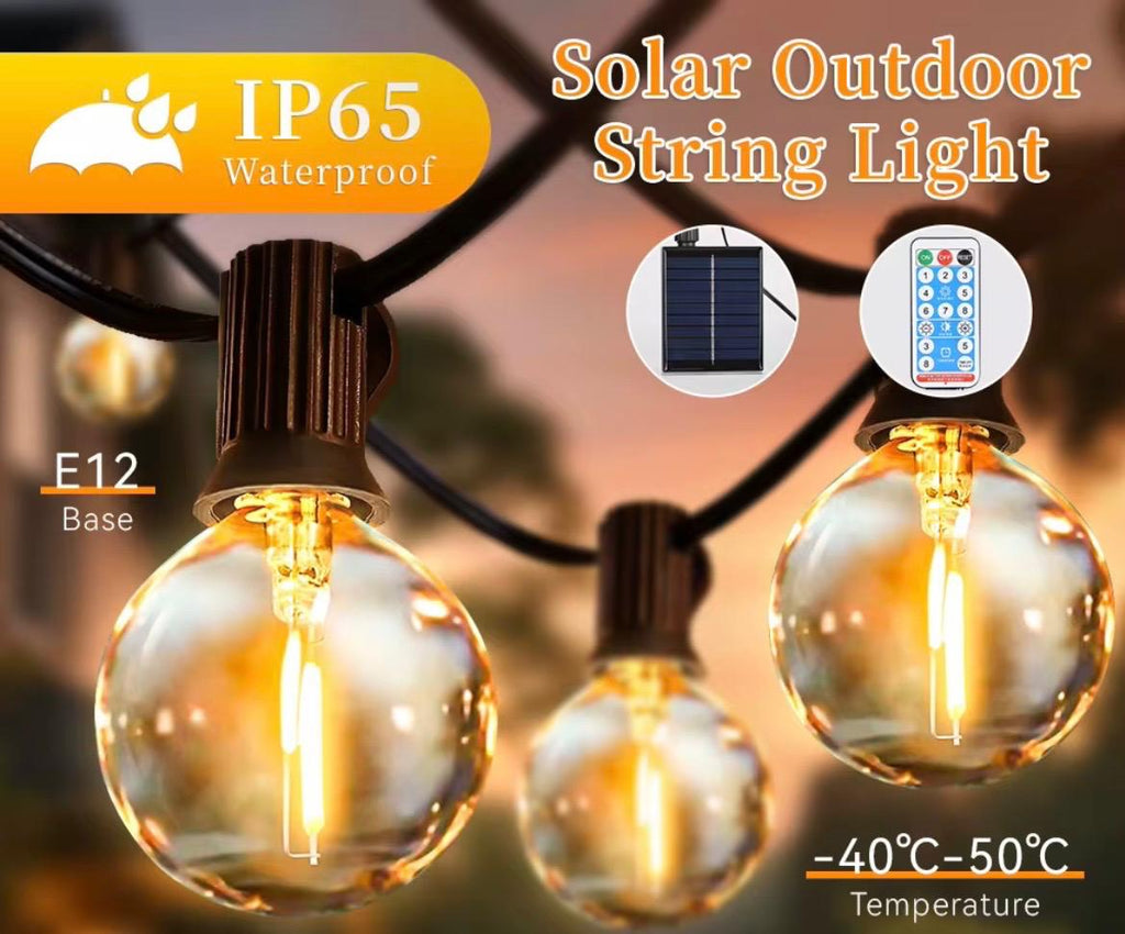 Tredax solar light bulbs 15m