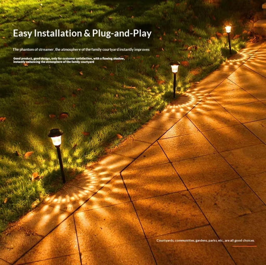 Tredax 6 stuks - Solar tuinlamp