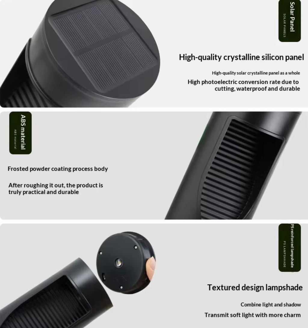 Tredax 4 stuks - Solar tuinlamp