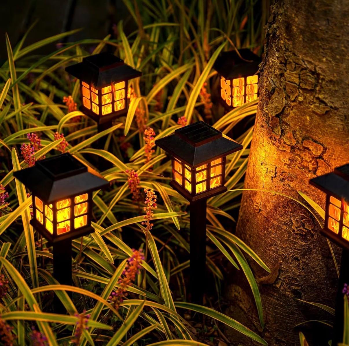Tredax 6 stuks - Solar tuinlamp