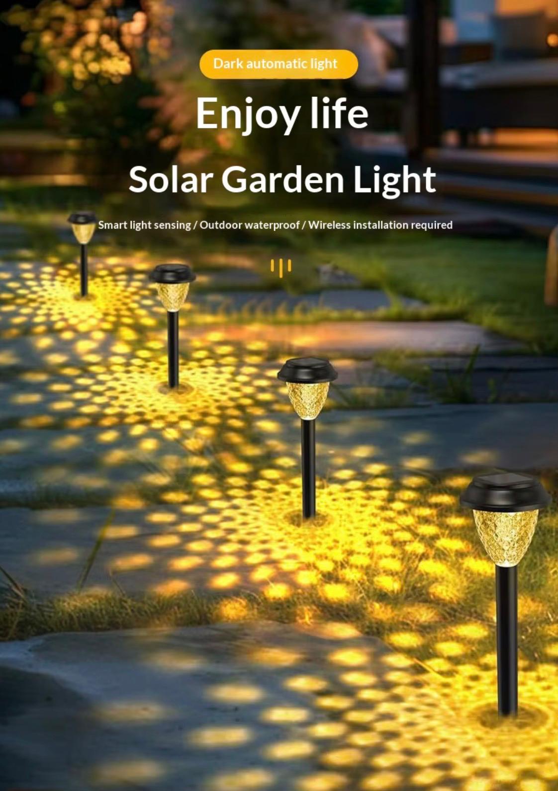 Tredax 4 stuks - solar tuinlamp