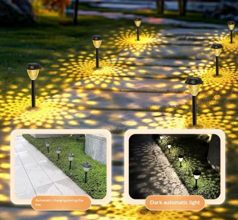 Tredax 4 stuks - solar tuinlamp