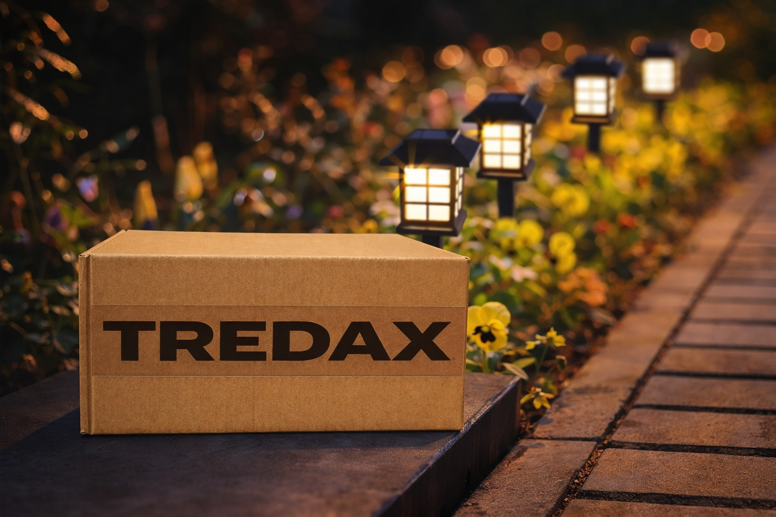 Tredax 6 Stuks Solar LED Tuinlamp