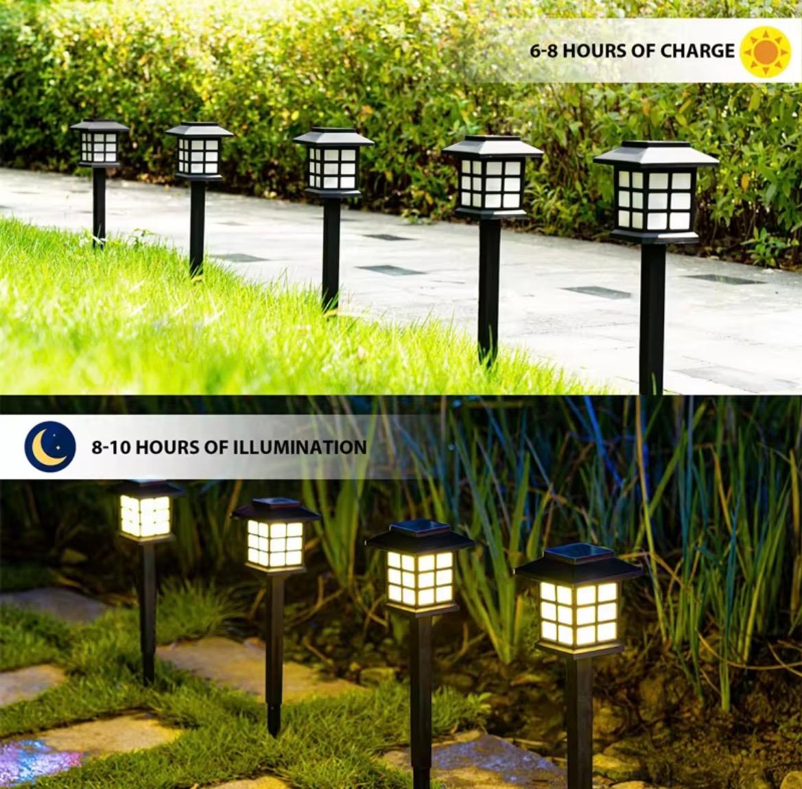 Tredax 6 Stuks Solar LED Tuinlamp